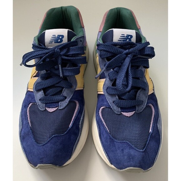 New Balance 57/40 Victory Blue Vibrant Spring Glow Men US 9.5 D 2021, M5740SSG - Picture 2 of 6